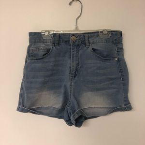 Charlotte Russe high rise stretchy shorts